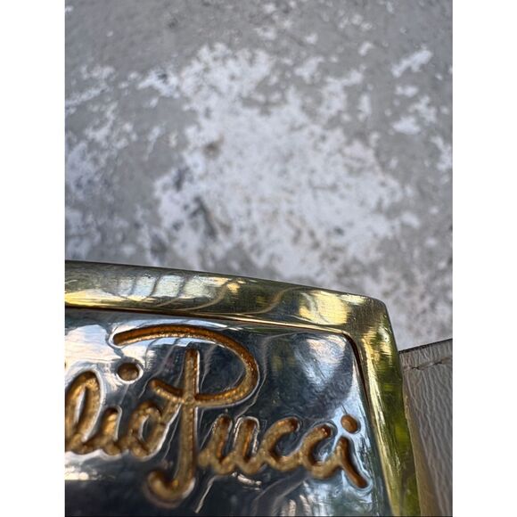 Emilio Pucci vintage 1970s white belt main image 7
